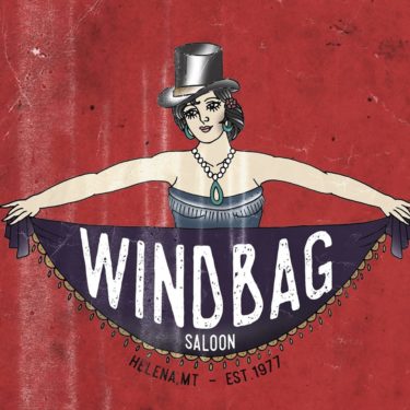 Windbag Saloon logo