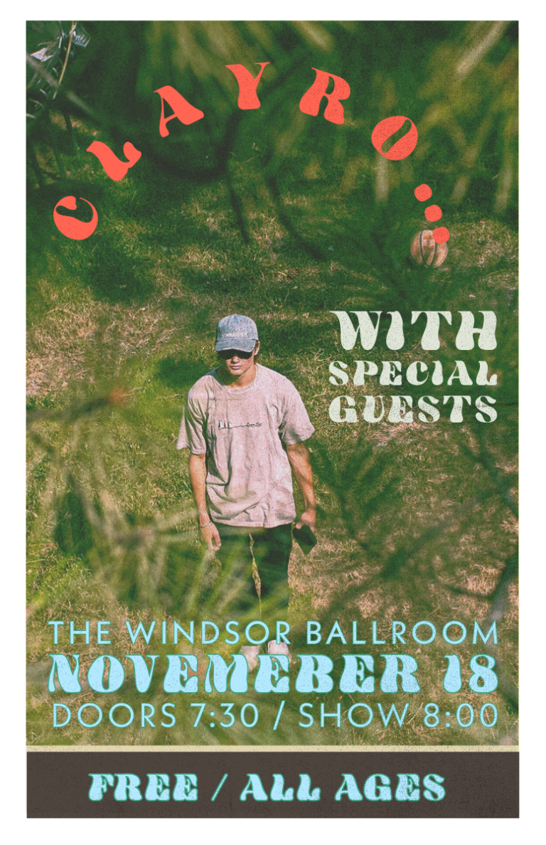 Clayro & Special Guests Windsor Ballroom Visit Helena, Montana