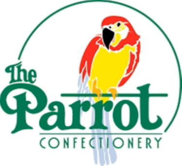 The Parrot Confectionery logo