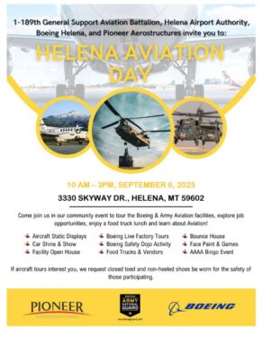 Helena Aviation Day logo