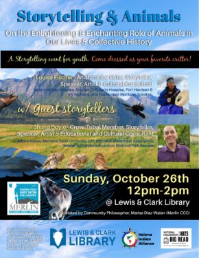Storytelling & Animals (A Storytelling Event for Youth) logo