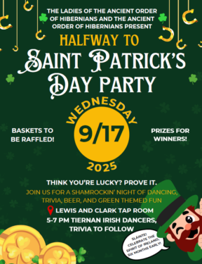 Halfway to Saint Patrick’s Day Party logo