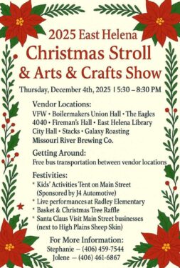 East Helena Christmas Stroll logo