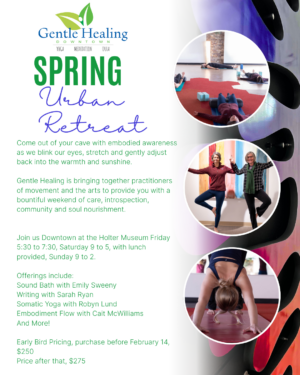 Spring Urban Retreat in Downtown Helena logo