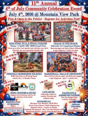 11th Annual 4th of July Community Celebration! logo